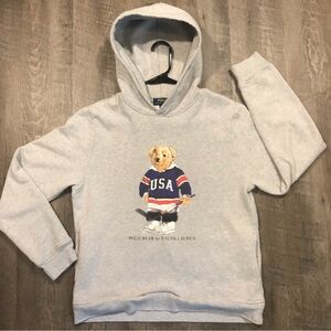 Ralph Lauren Polo Hockey Bear Hoodie